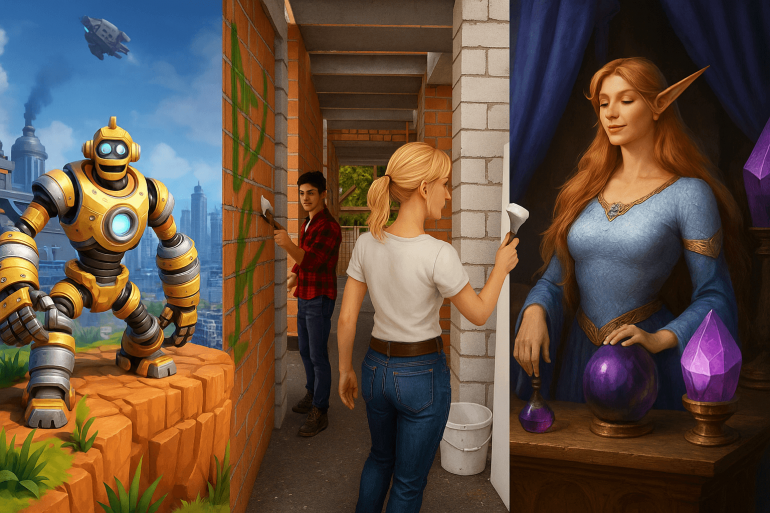     House Flipper 2, FOUNDRY  Legacy: Steel & Sorcery,