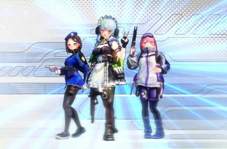 В Steam открыто тестирование вайфу-шутера WTF: Waifu Tactical Force