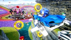 Sonic Racing: CrossWorlds             Mario Kart