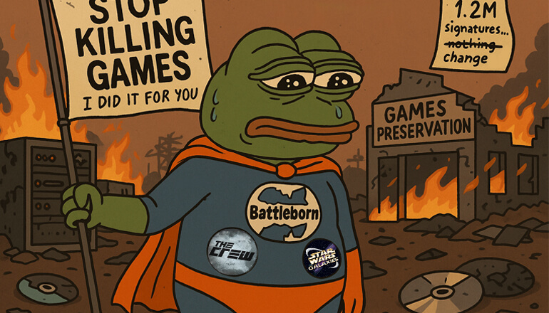 Разбор Stop Killing Games – очередной вредной и бестолковой забавы американских блогеров Разбор Stop Killing Games – очередной вредной и бестолковой забавы американских блогеров