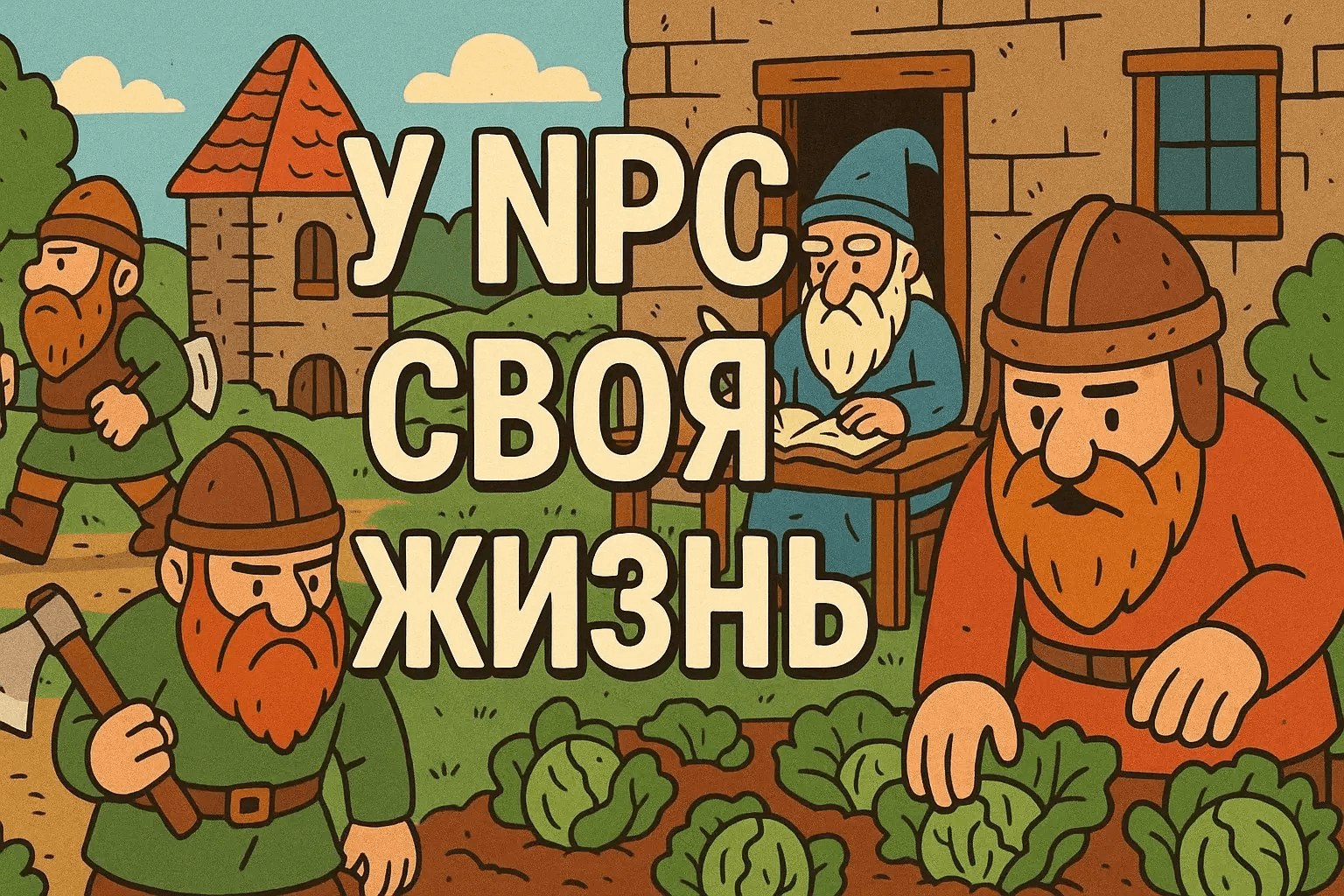 Игры, в которых у NPC своя жизнь Игры, в которых у NPC своя жизнь