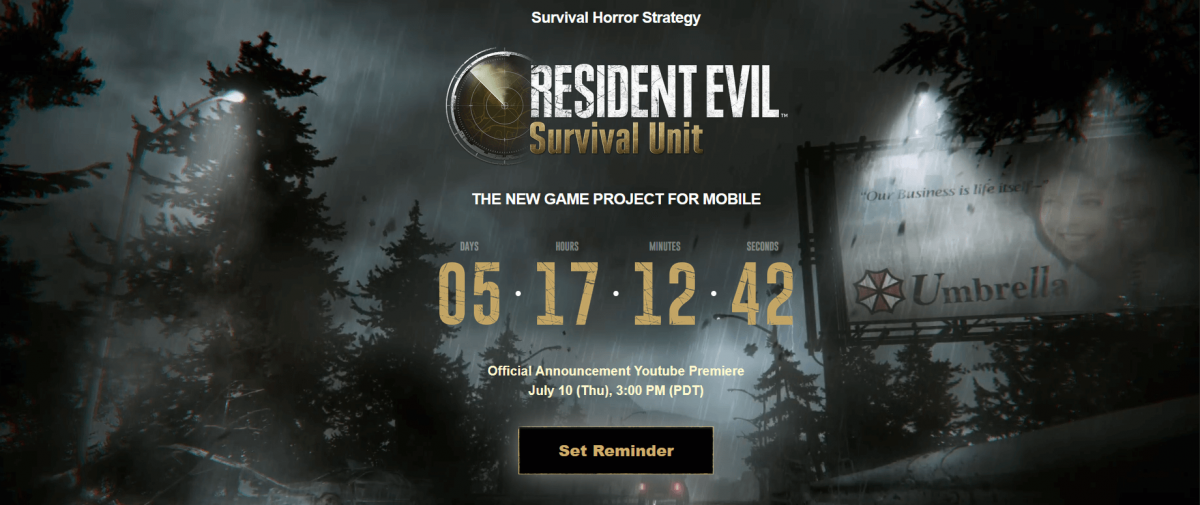  .   Resident Evil: Survival Unit