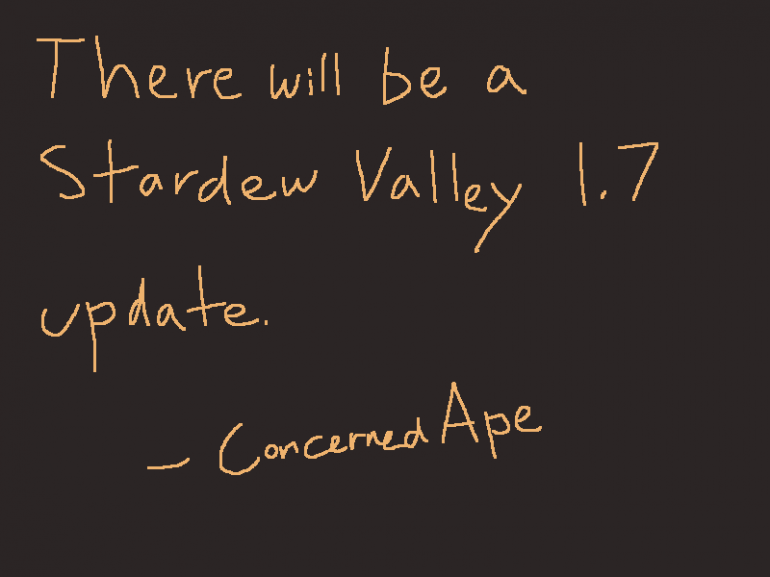 ���� ������ ����������� ���������� 1.7 ��� Stardew Valley