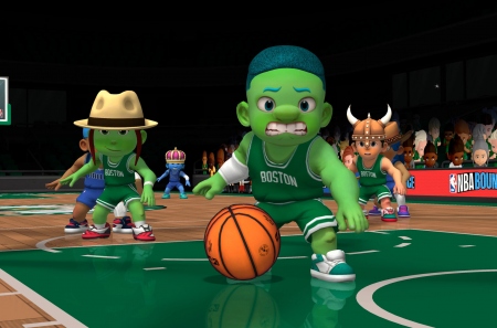 NBA BOUNCE – милый баскетбольный симулятор с мультяшными версиями профессиональных команд НБА