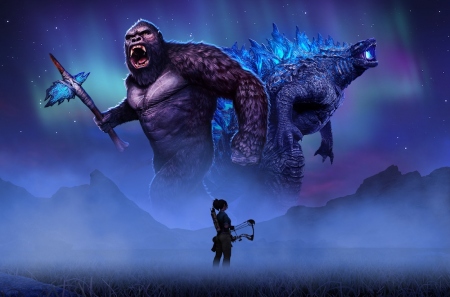 Godzilla x Kong: Titan Chasers – бесплатная MMO с эпическими монстрами и выживанием в дикой экосистеме