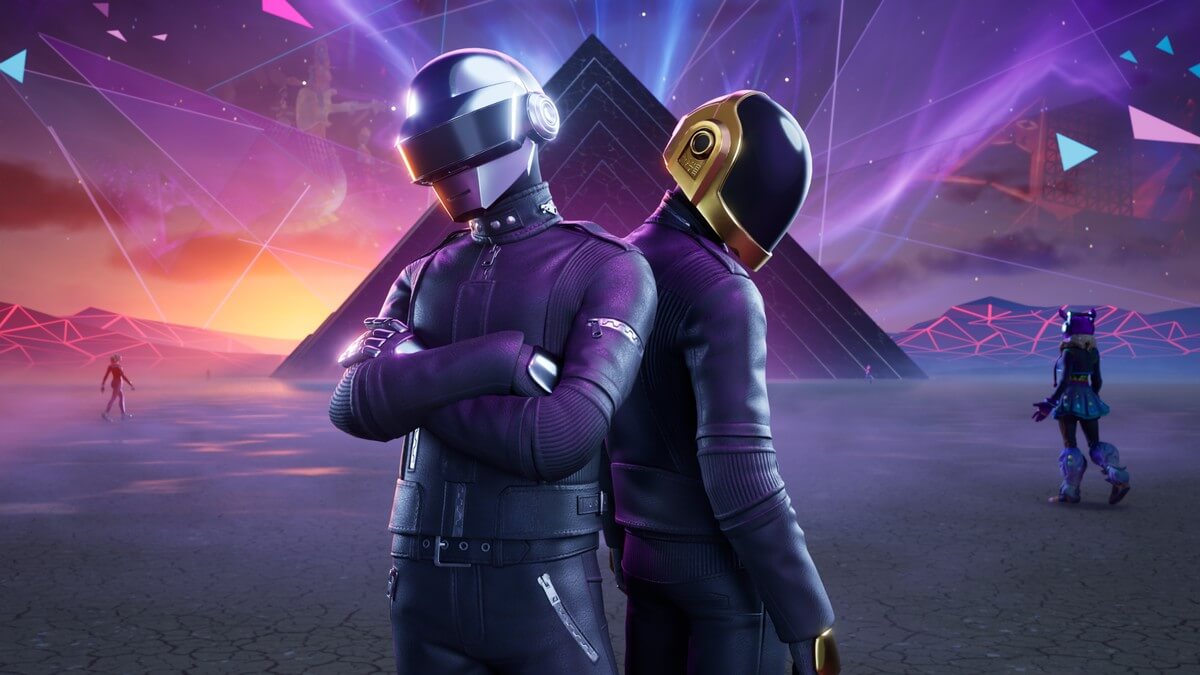 Get Lucky. В Fortnite начинается коллаборация с Daft Punk Get Lucky. В Fortnite начинается коллаборация с Daft Punk
