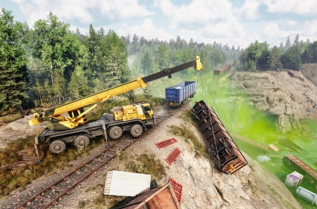 Для кооперативного симулятора RoadCraft вышло крупное дополнение Rebuild Expansion