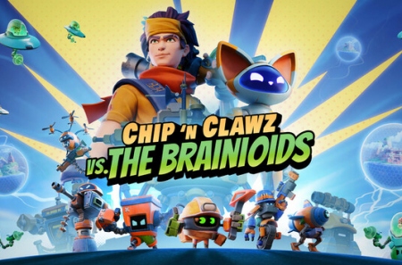 Chip ‘n Clawz vs. The Brainioids