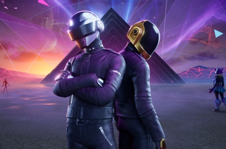 Get Lucky.  Fortnite    Daft Punk