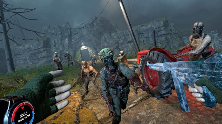 ��� �������������� �����-������ Zombie Army VR ����� ���������� � ���������� ������� �����