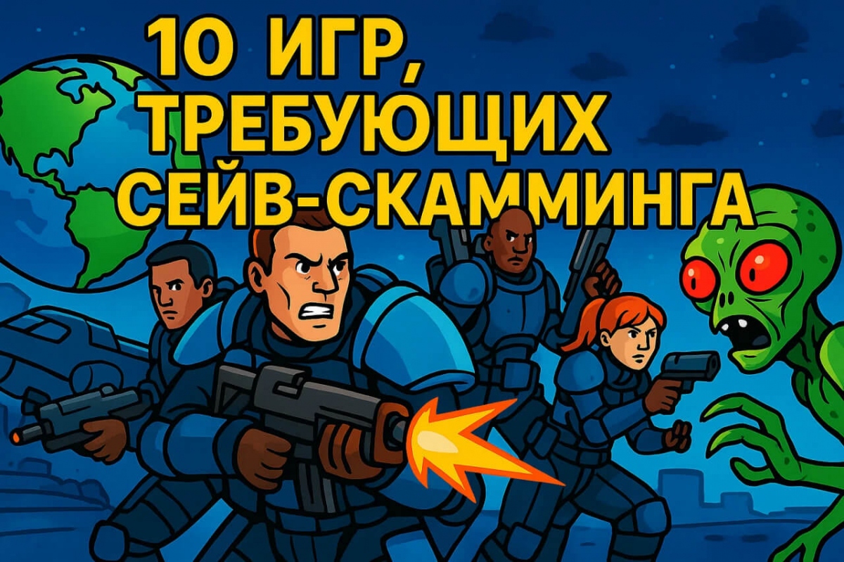 10 игр, где сложно обойтись без сейв-скамминга 10 игр, где сложно обойтись без сейв-скамминга