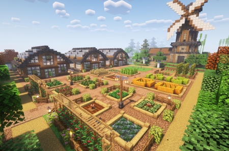 Minecraft получил модификацию в духе Stardew Valley