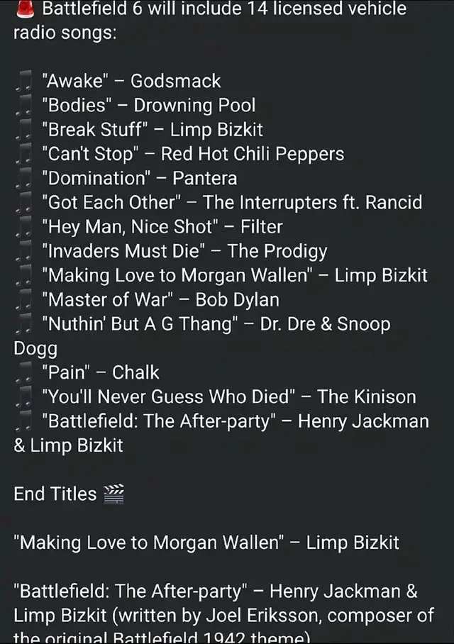 EA      Battlefield 6     