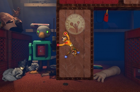 Stuck Together – кооперативный платформер про две склеенные между собой игрушки, бегущие от злобного хозяина
