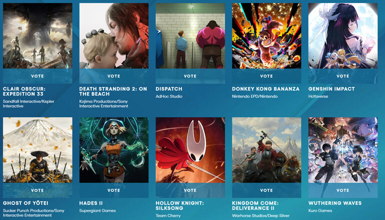 Genshin Impact         The Game Awards