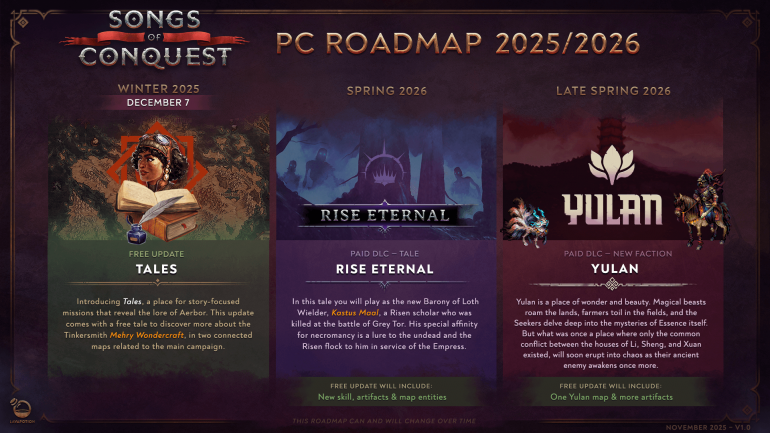  Songs of Conquest    Tales