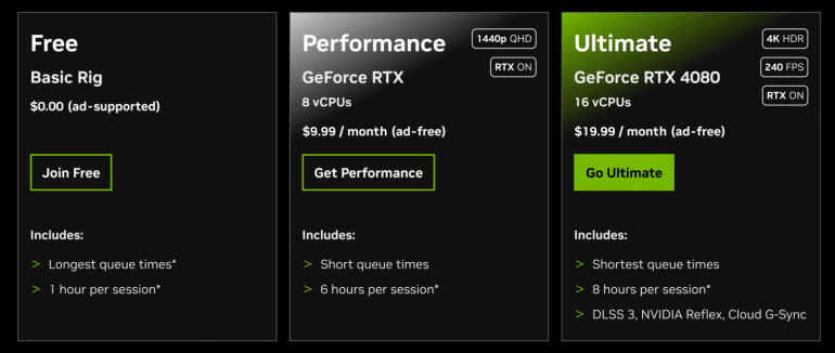 �������� ������� �� ������ � Nvidia ������������ ����������� �������� ������� ���� ����������� GeForce Now