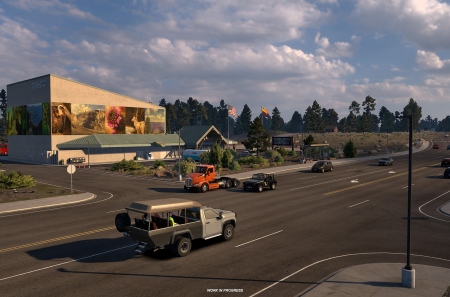 ������������ American Truck Simulator �������� ������ ������������� ������ 66, �����-������� � ������� ������