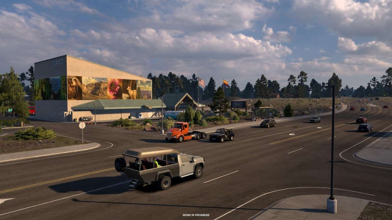 ������������ American Truck Simulator �������� ������ ������������� ������ 66, �����-������� � ������� ������