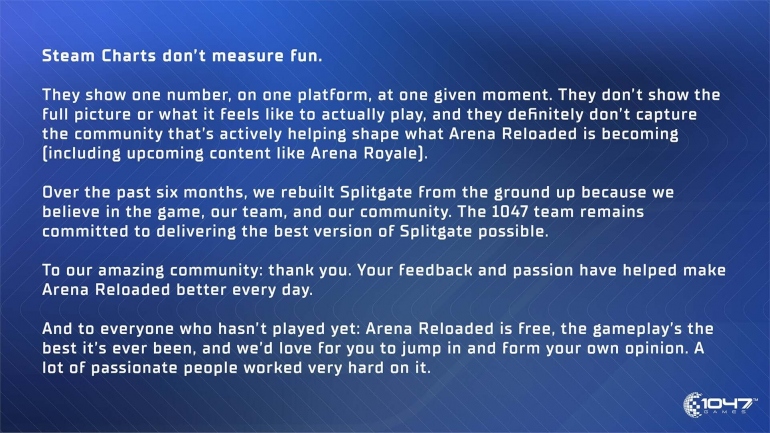 ������������ ������ Splitgate ���������� ������� �������� ���������� ���� � Steam