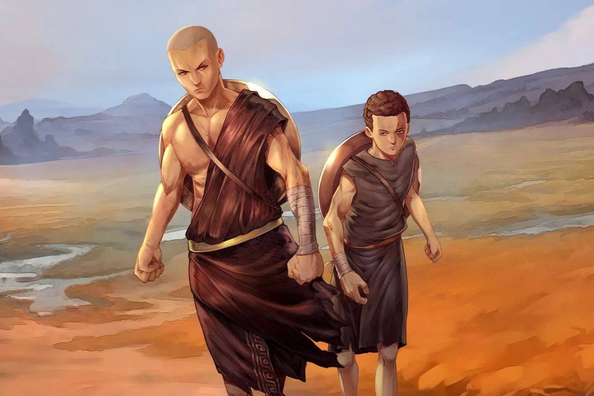 ������� ������. � God of War: Sons of Sparta ����������� ���� ����������