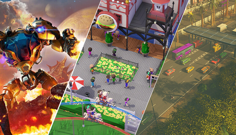 ������ ���������� ������ � The Riftbreaker, Cities: Skylines � Parkitect