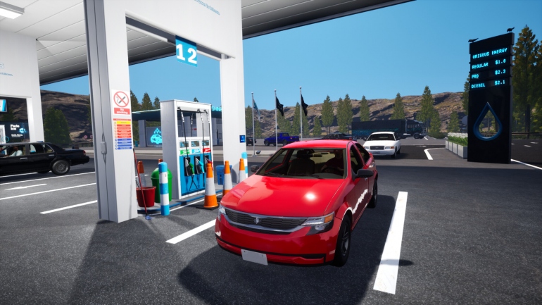 Rest Area Simulator � ������������� ���������� ��������������� �������� � ������������ � ����������� ���� ������