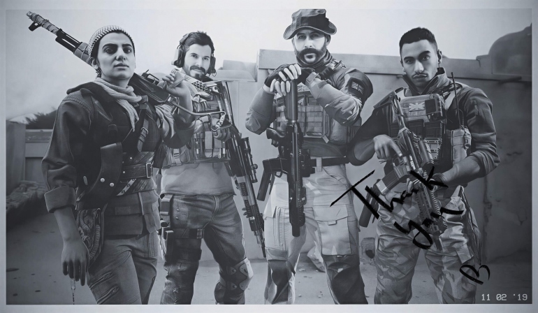 ������ Call of Duty: Modern Warfare ������� ���������� ������ � �������� � �����